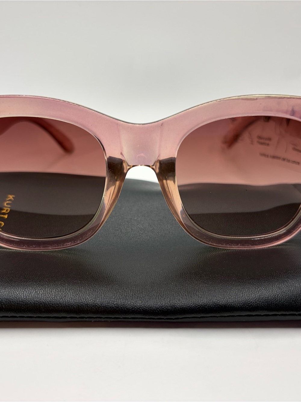 Kurt Geiger Pink Gradient Sunglasses